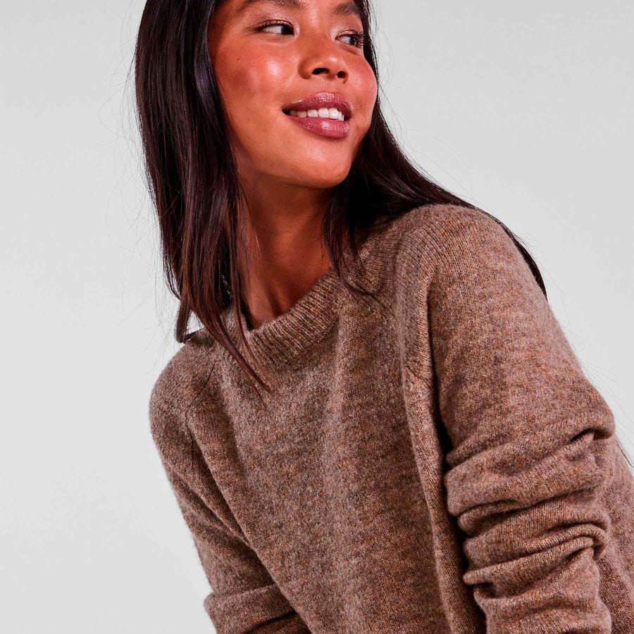 Pcjuliana ls o-neck knit