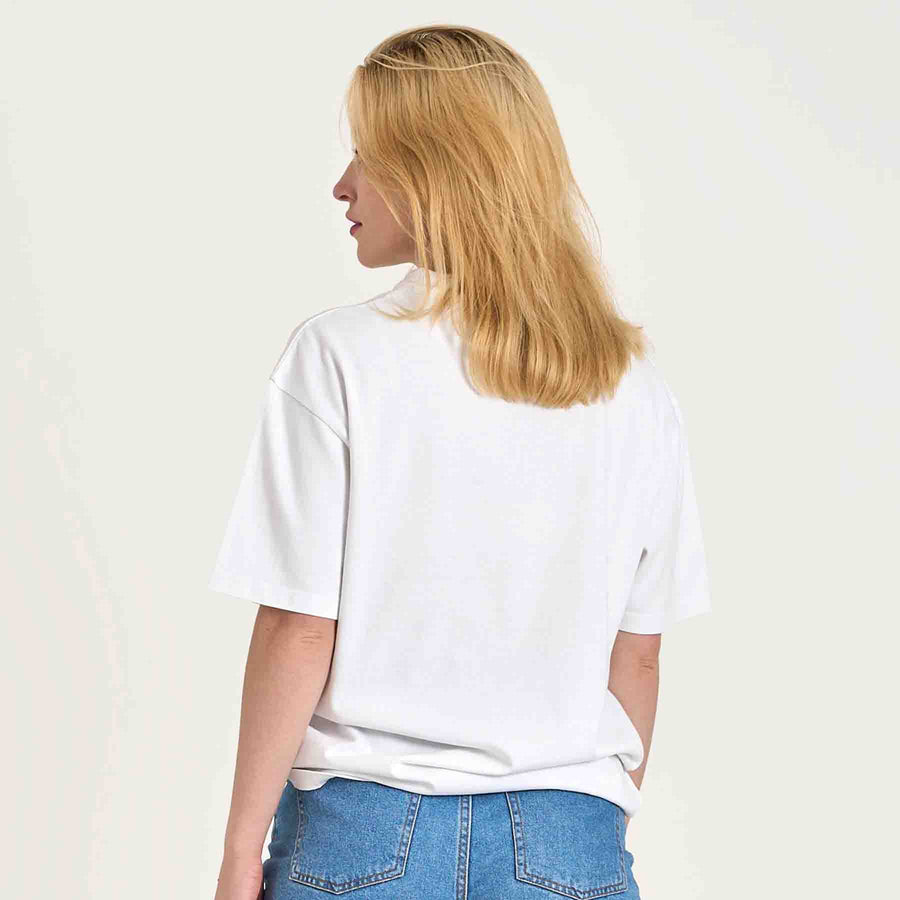 Mille boxy printed tee