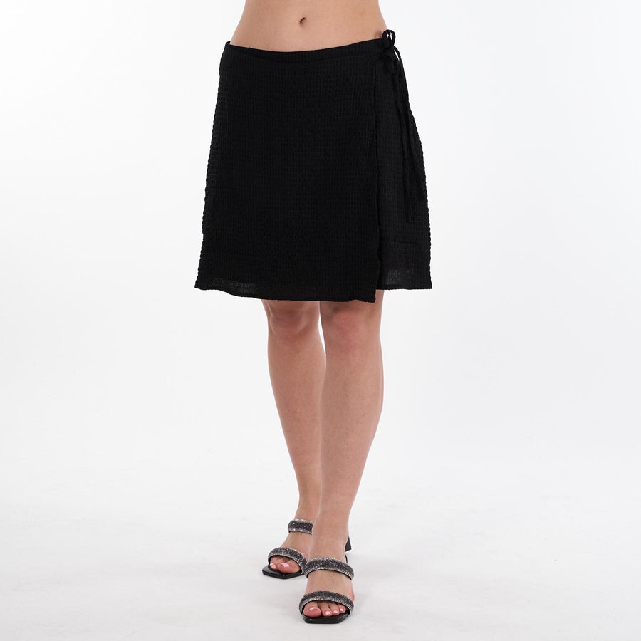 Purlotta wrap skirt