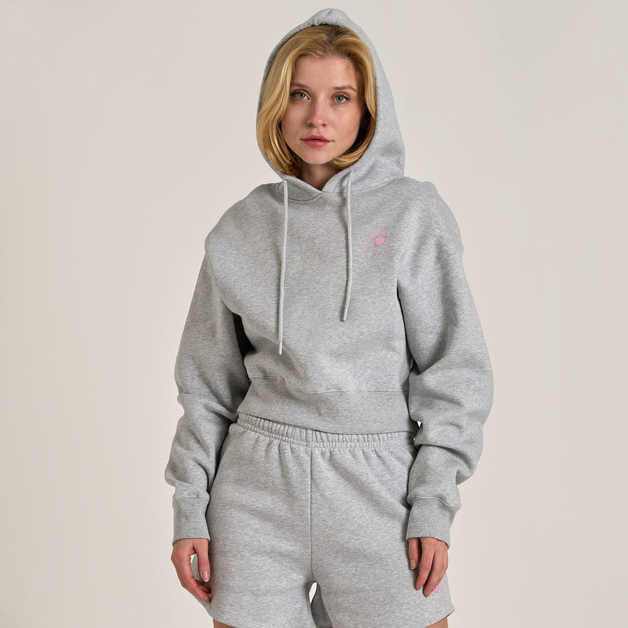 Organic fitted hoodie