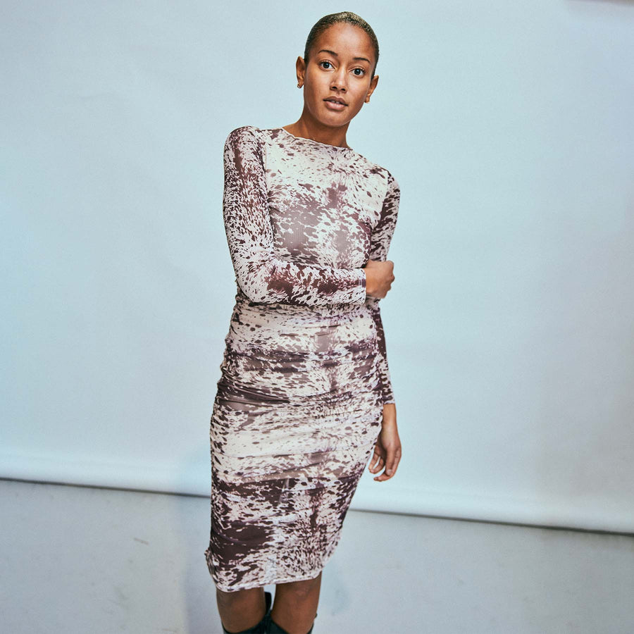 Purcindy mesh dress
