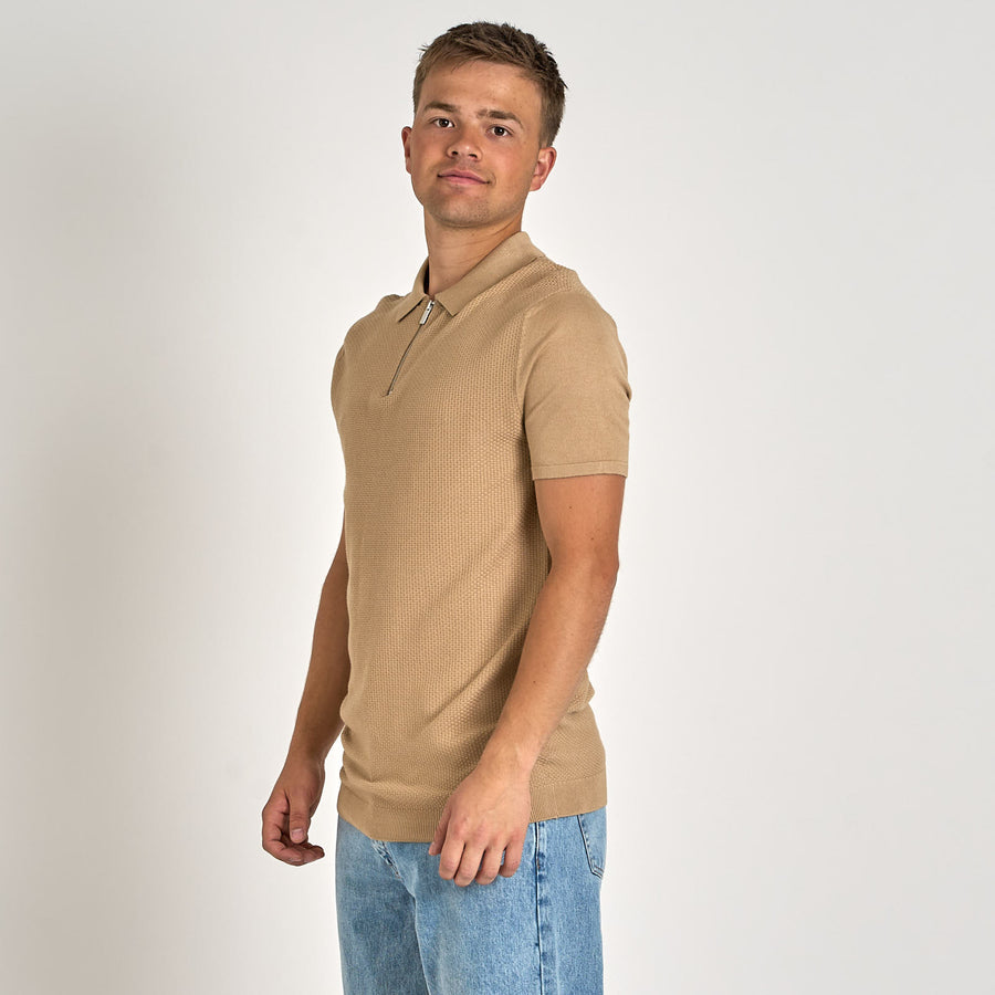 Luke knit polo