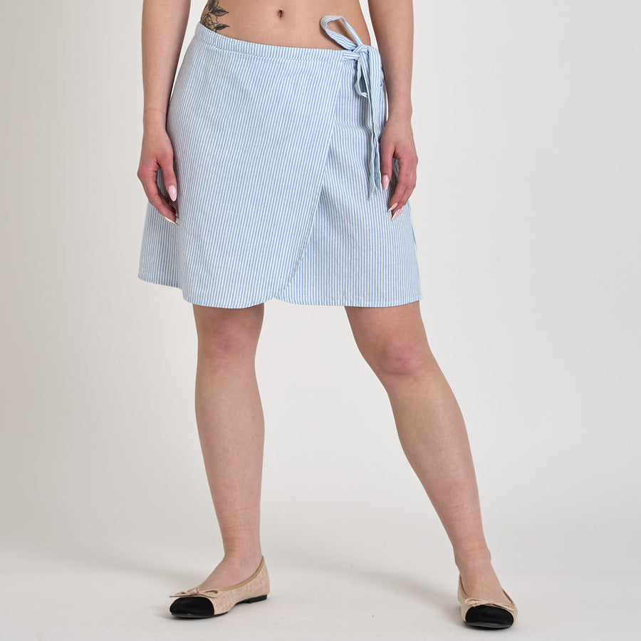 Purtika linen skirt