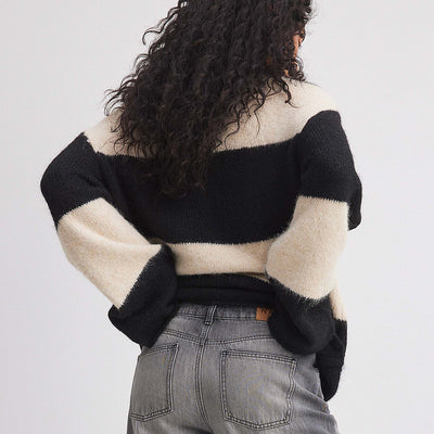 Oversized color block sweaterThumbnail