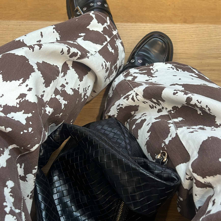 Pcfamina hw wide denim