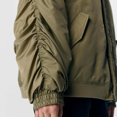 Objmary oversize bomber jacketThumbnail