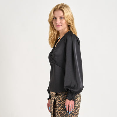Evie satin blouseThumbnail