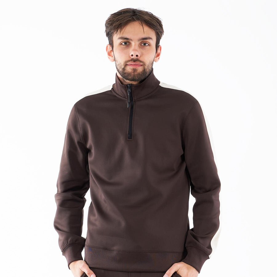 Pierre tape half zip