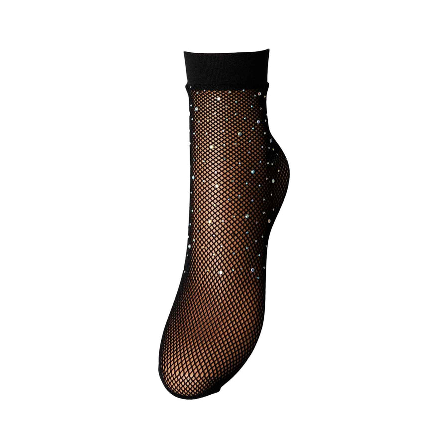 Pcclaire fishnet glitter socks