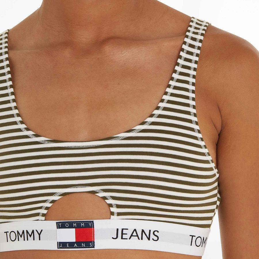 Keyhole bralette print