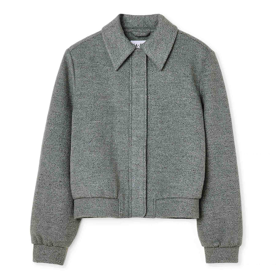 Bomber wool blend