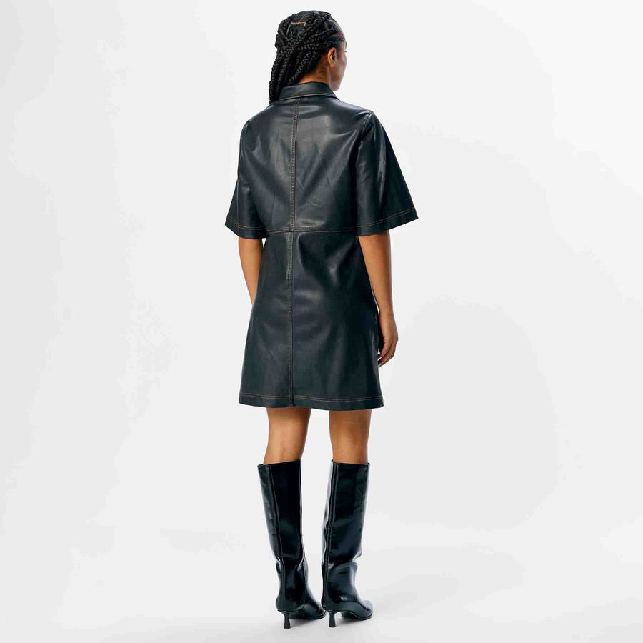 Objscarlet 2/4 short dress