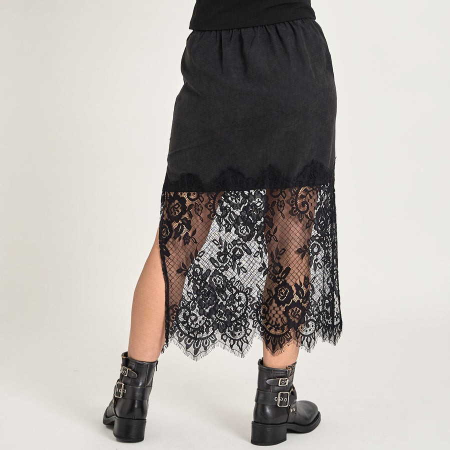 Influx lace skirt