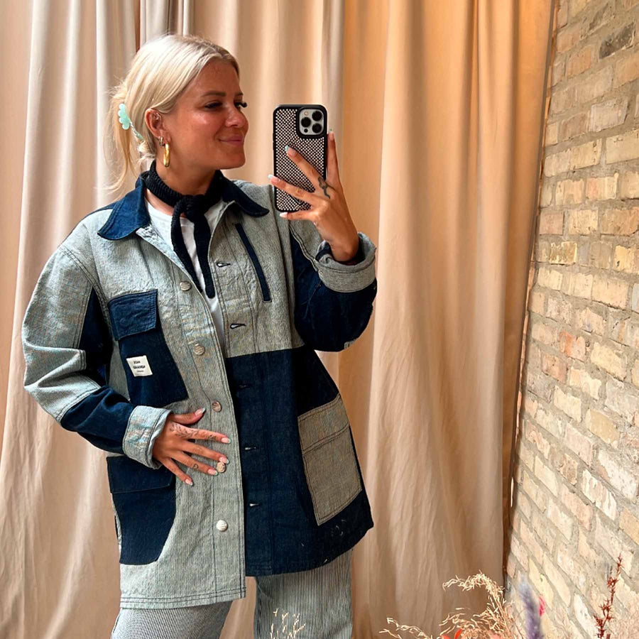 Milk bell block jacket