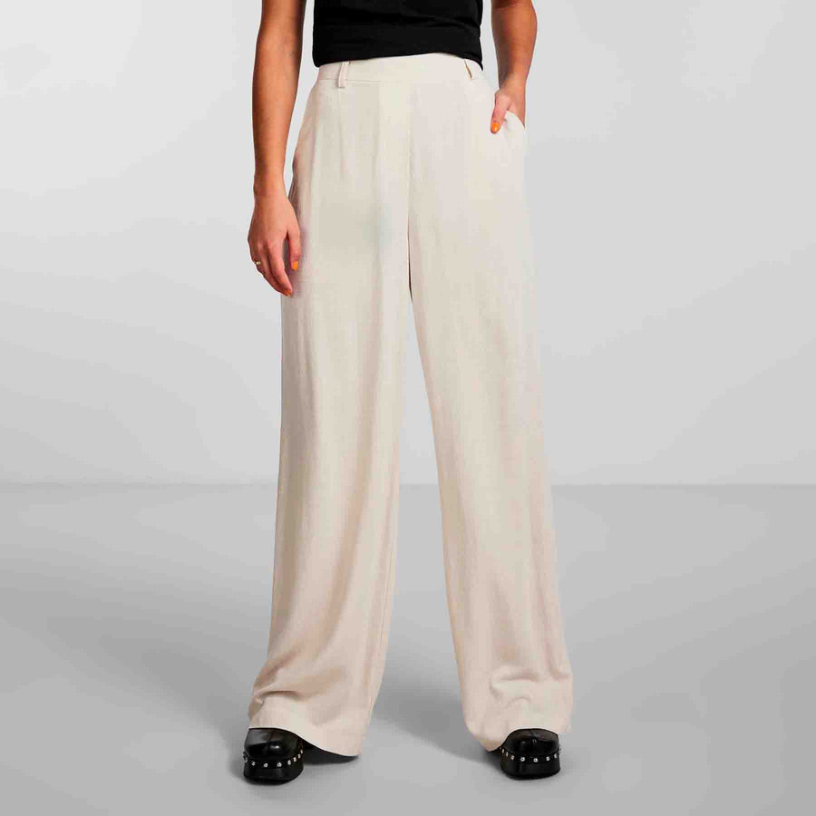 Pcvinsty linen wide pants