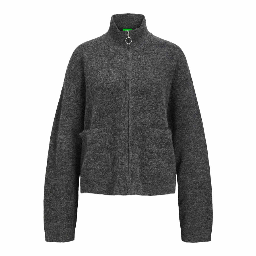 Jxevi zip cardigan knit
