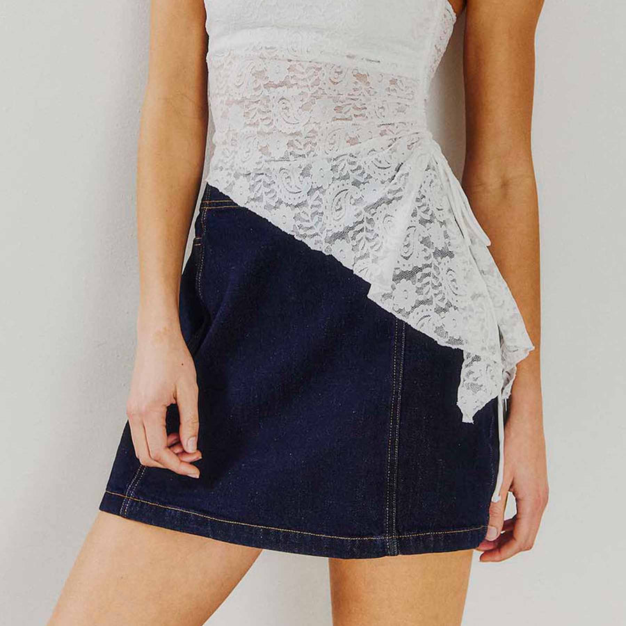 Fia denim skirt
