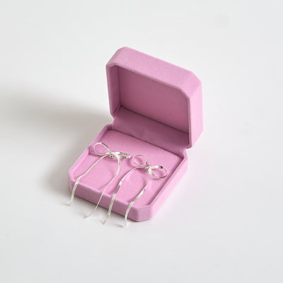 Purkate bow earringsThumbnail