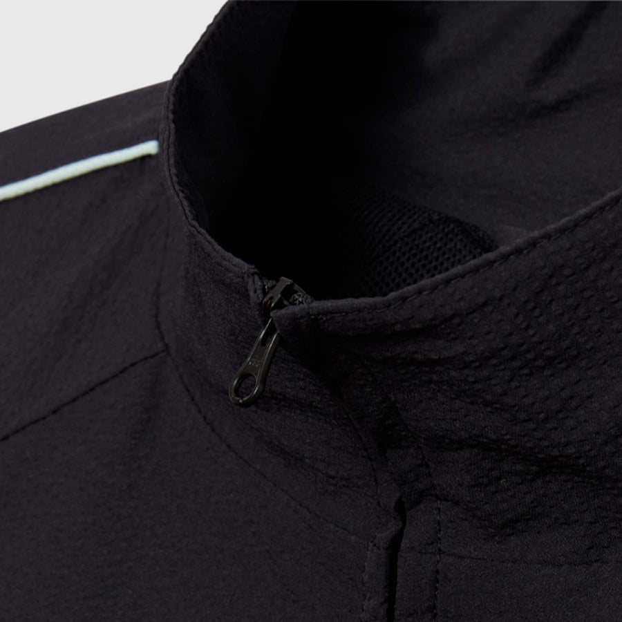 Wwade crinkle track top