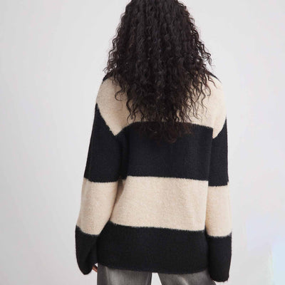 Oversized color block sweaterThumbnail