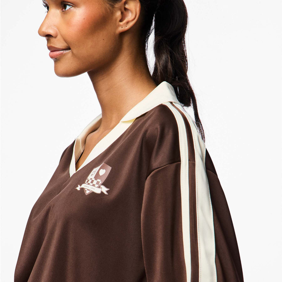 Pcgrace ls polo shirt