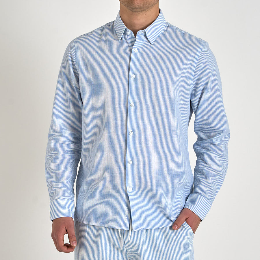 Mario linen shirt ls