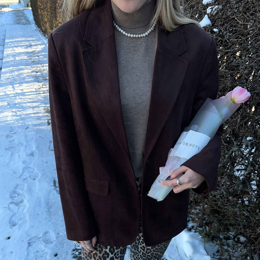 Lara faux suede jacket