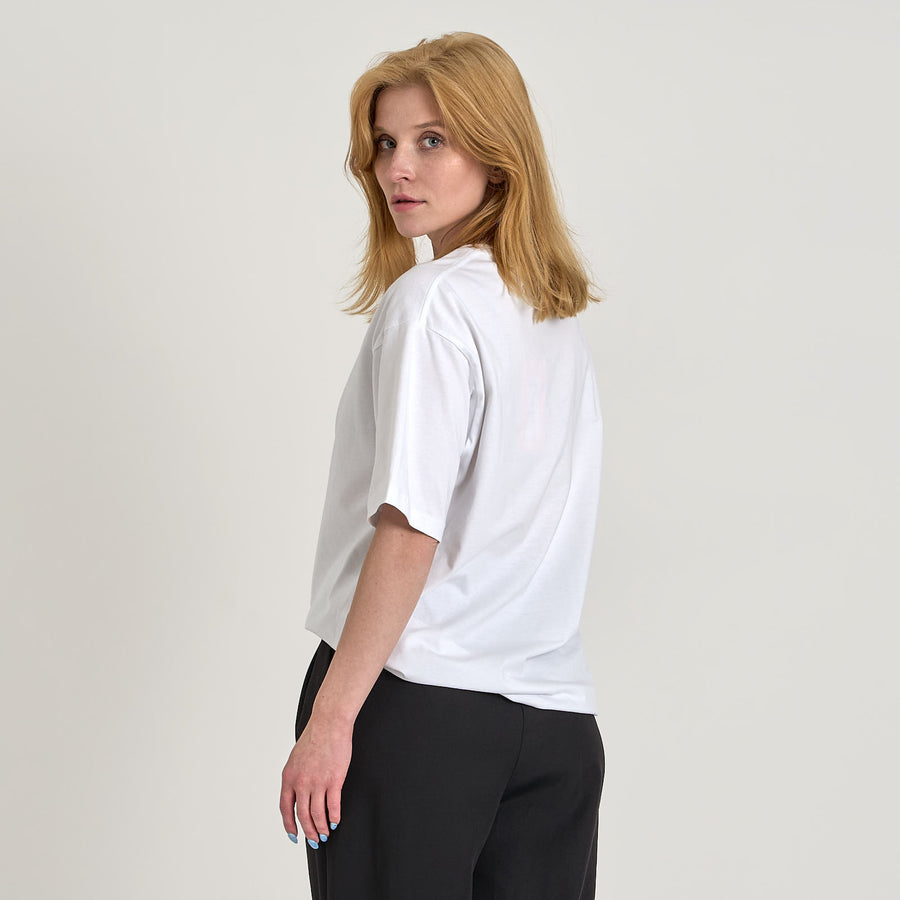 Jxalva loose ss print tee