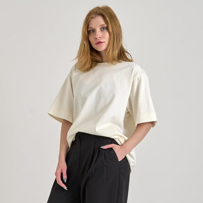 Heavy jersey oversize t-shirtThumbnail