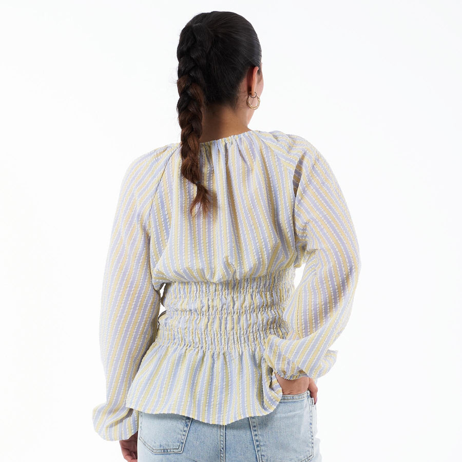 Sille stripe blouse