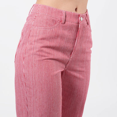 Purcasso pinstripe jeansThumbnail