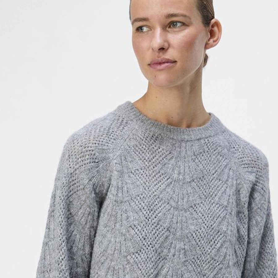 Objflora knit pullover