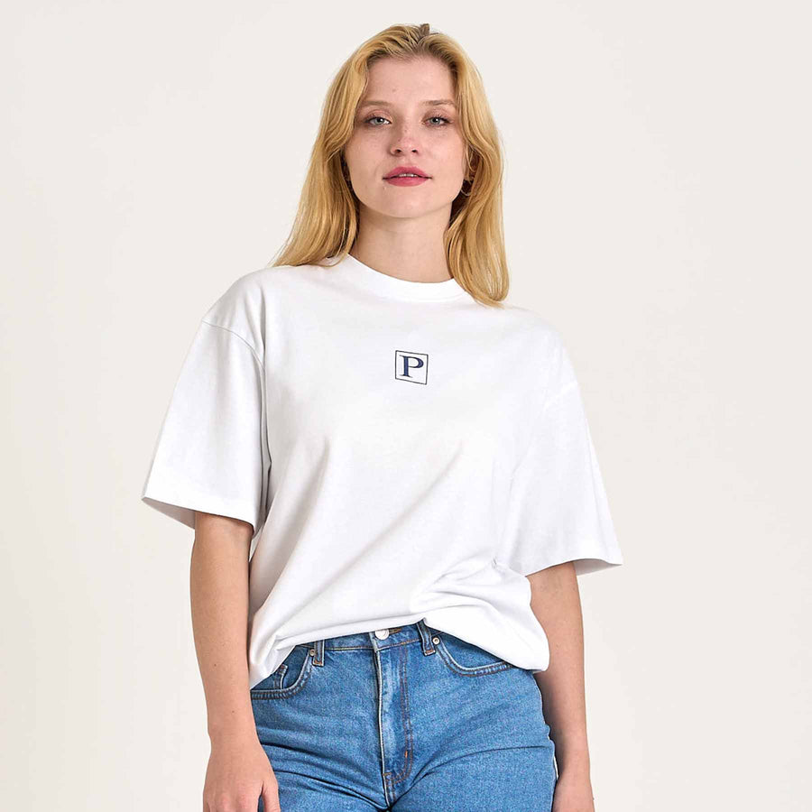 Mille boxy printed tee