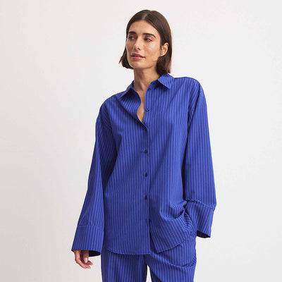 Oversized striped shirtThumbnail