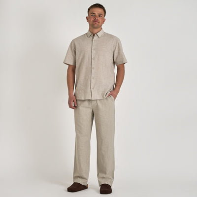 Mario linen shirt ssThumbnail