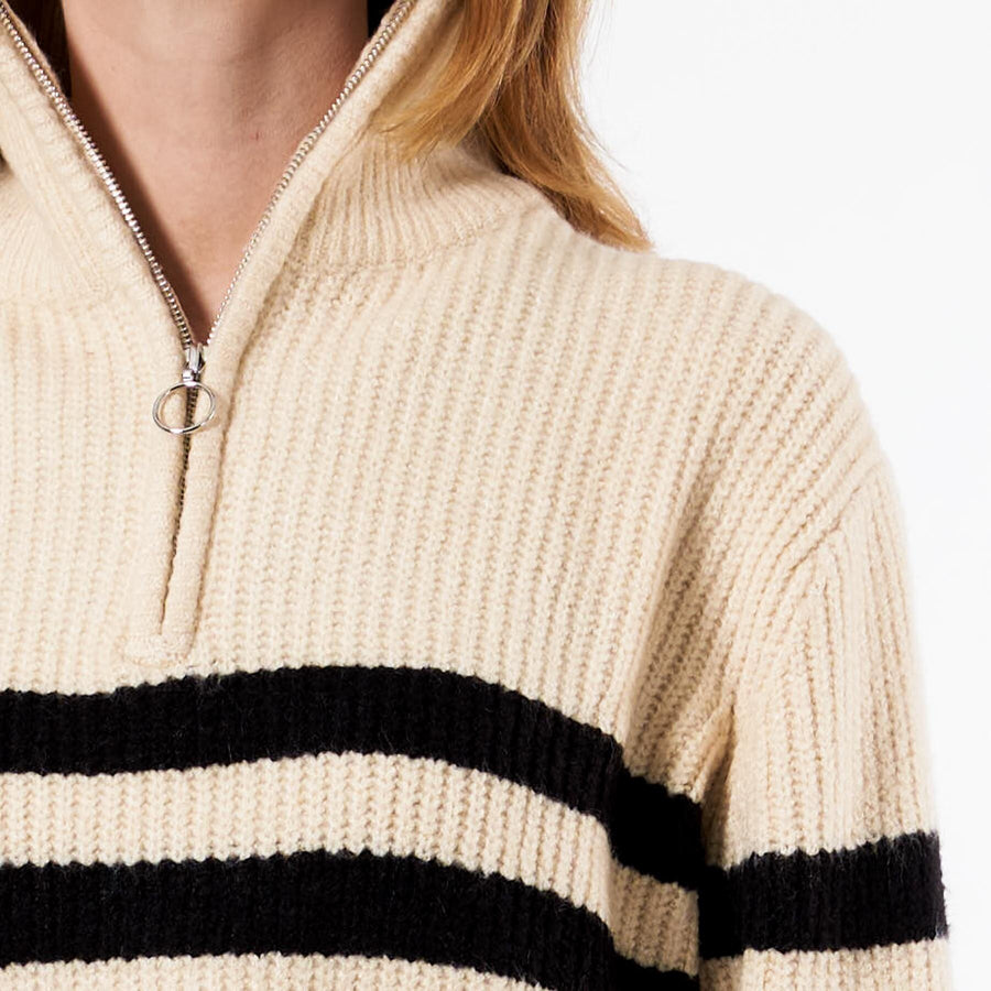 Elanor zip knit