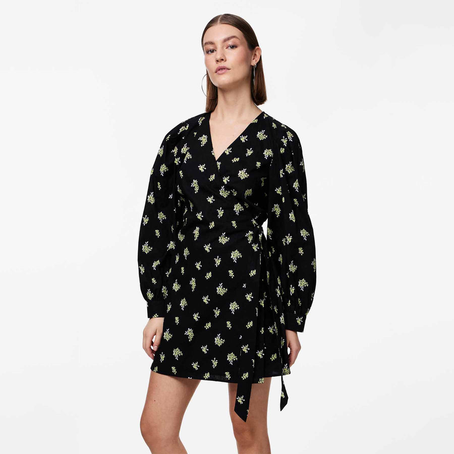 Pcliva ls wrap dress