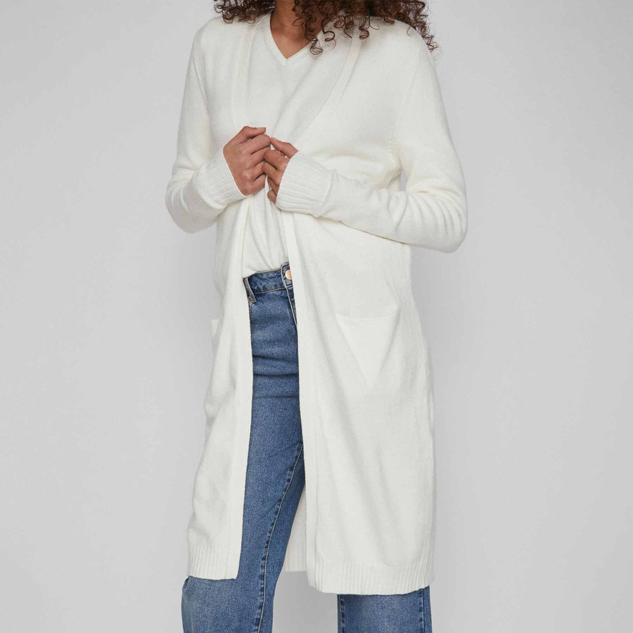 Viril long knit cardigan