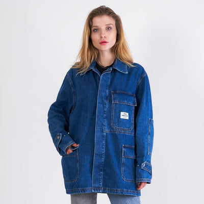 Denim johnny jacketThumbnail