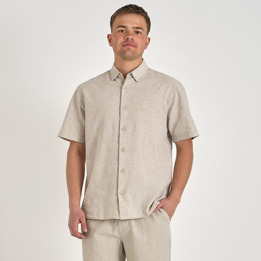 Mario linen shirt ss