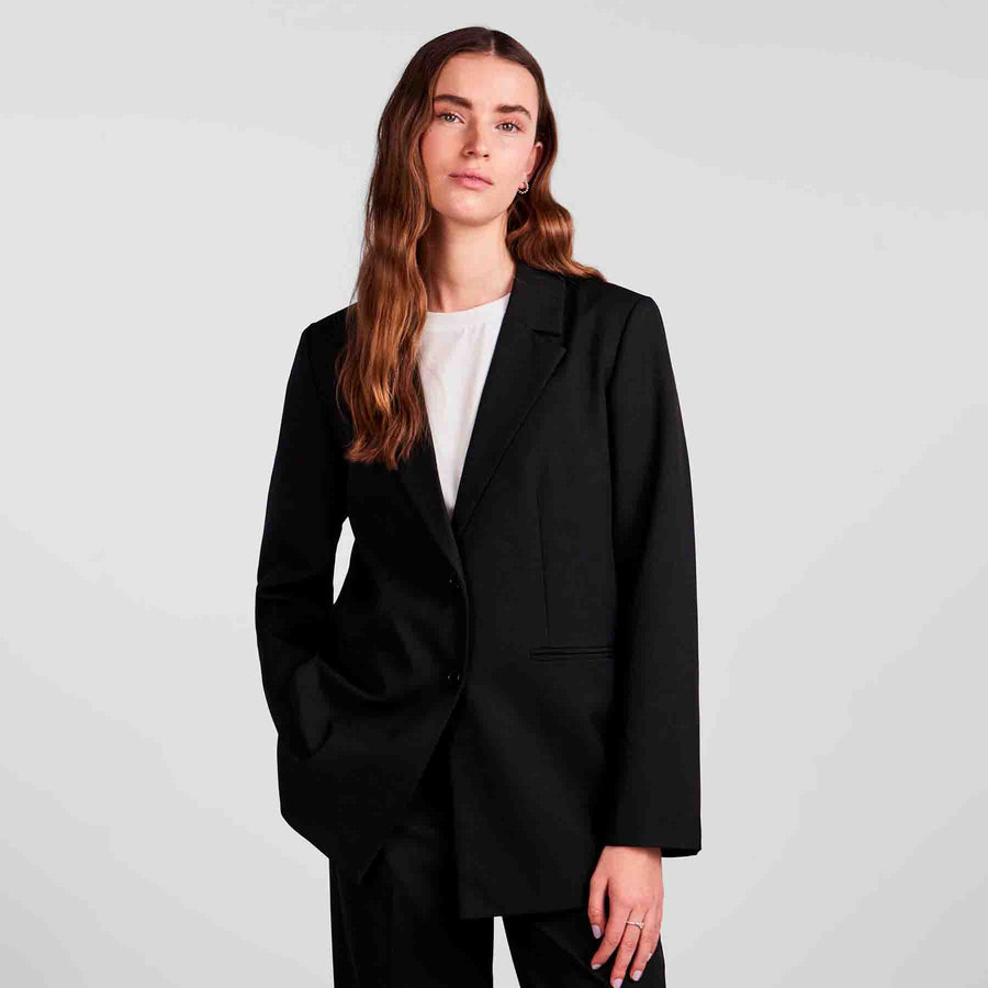 Pcneva ls loose blazer