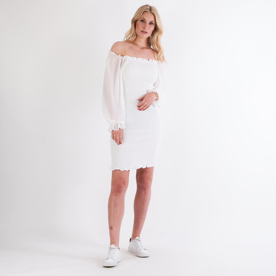 Purlakka offshoulder dress