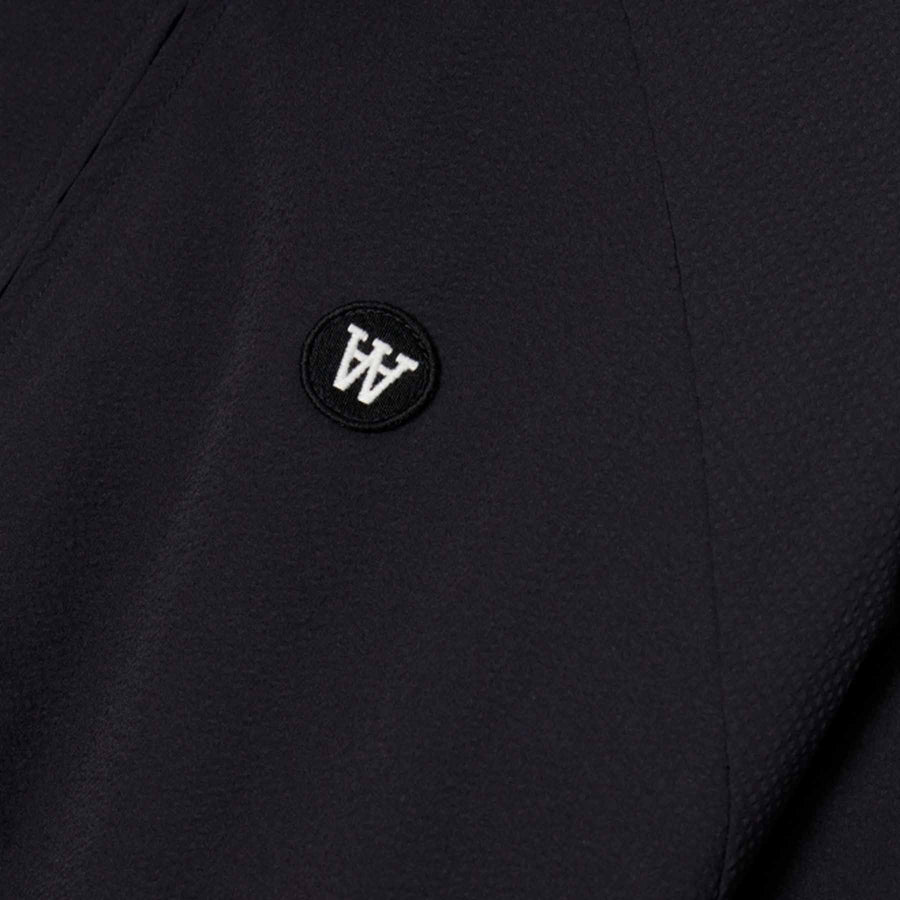 Wwade crinkle track top