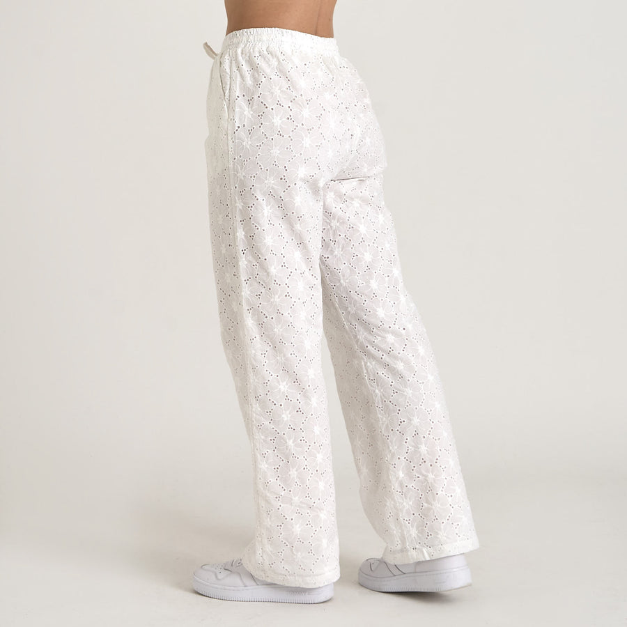 Zenia embroidery pants