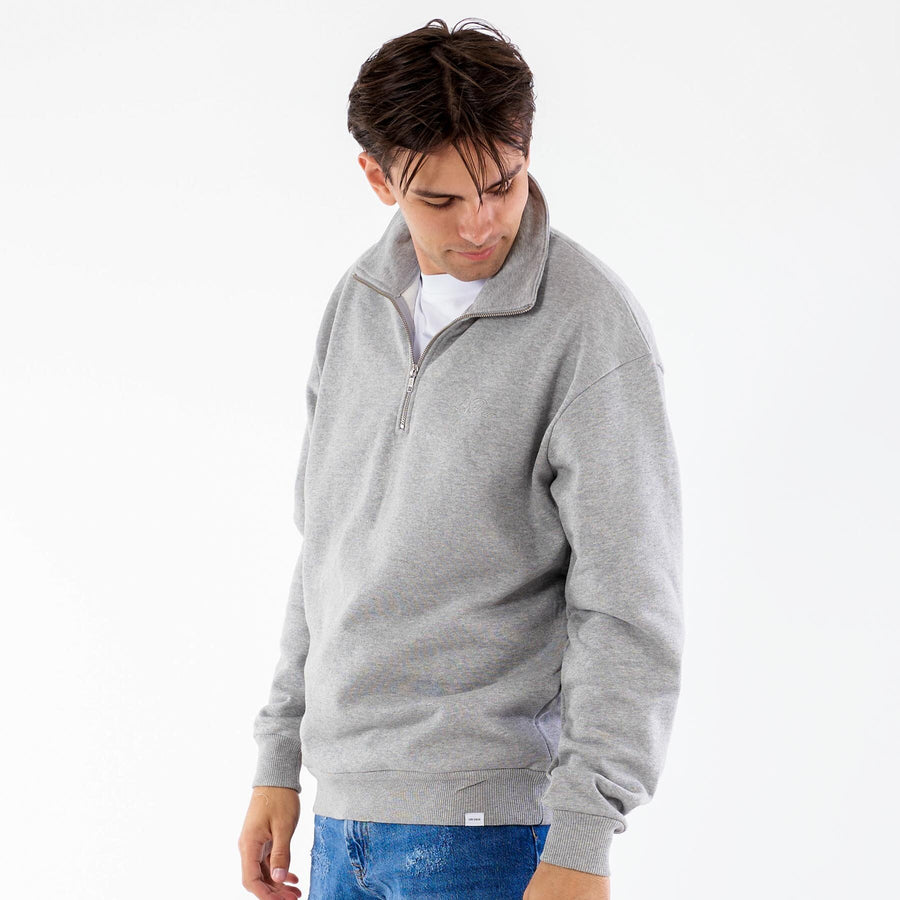 Crew half-zip sweat