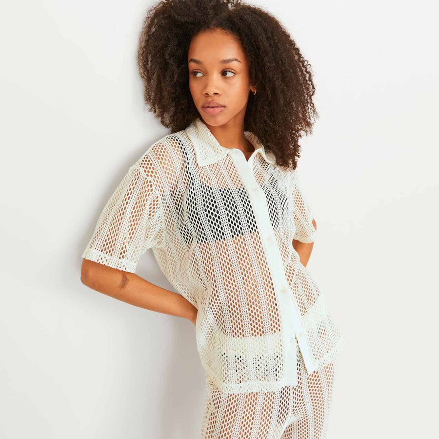 Jxellie ss loose shirt