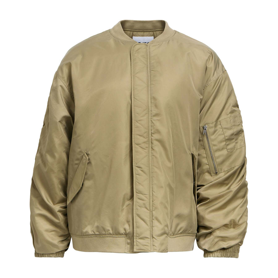 Objmary oversize bomber jacket