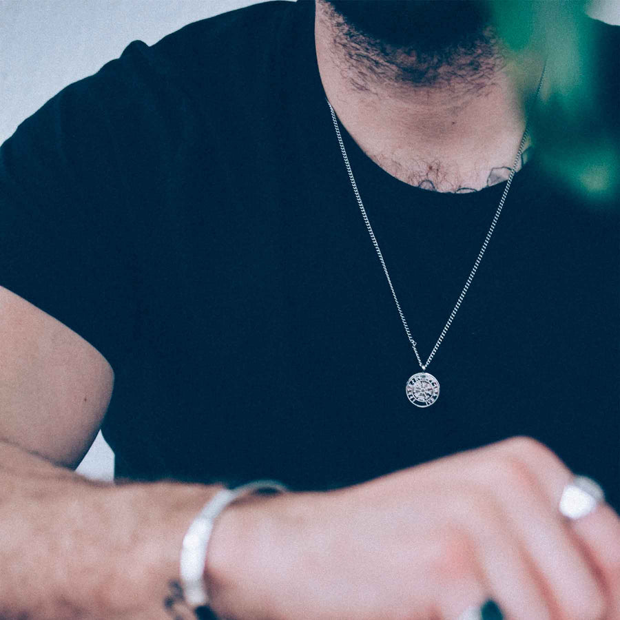 Vegvisir necklace