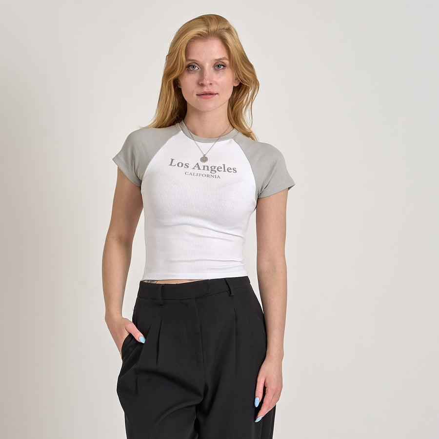 Telena rib ss tee