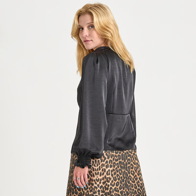 Evie satin blouseThumbnail